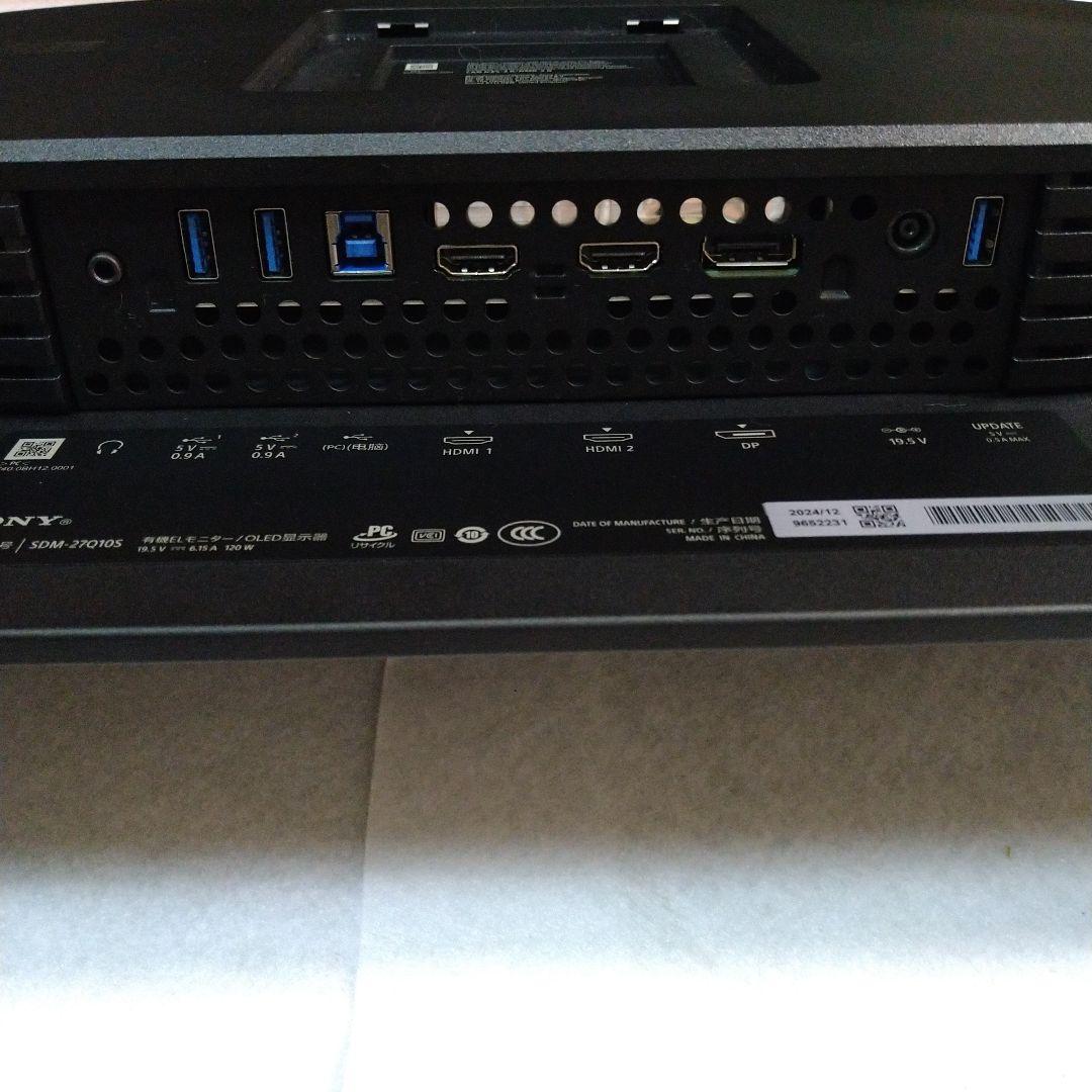 INZONE　SONY M10S 27インチ OLED モニター