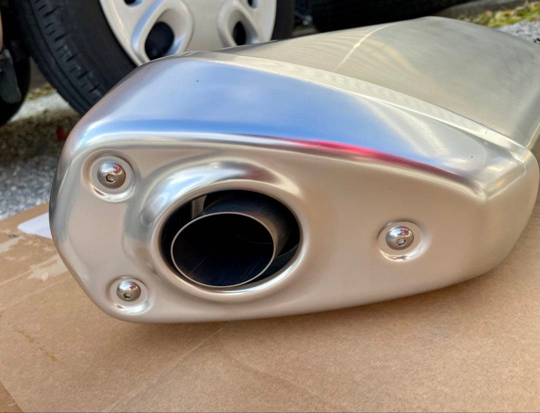 隼 ハヤブサ 純正マフラー サイレンサー 左右セット 3型 EJ11A