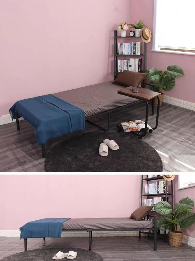 新品、未使用 在庫一掃　ブラック シングルベッドフレーム 2口コンセント付き