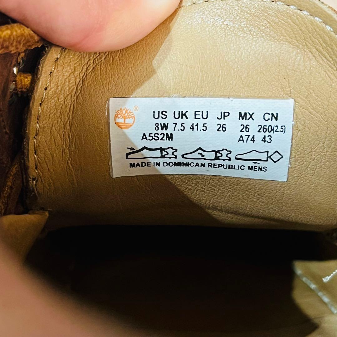 人気Timberland 3 Eye Classic モカシンシューズ　赤茶