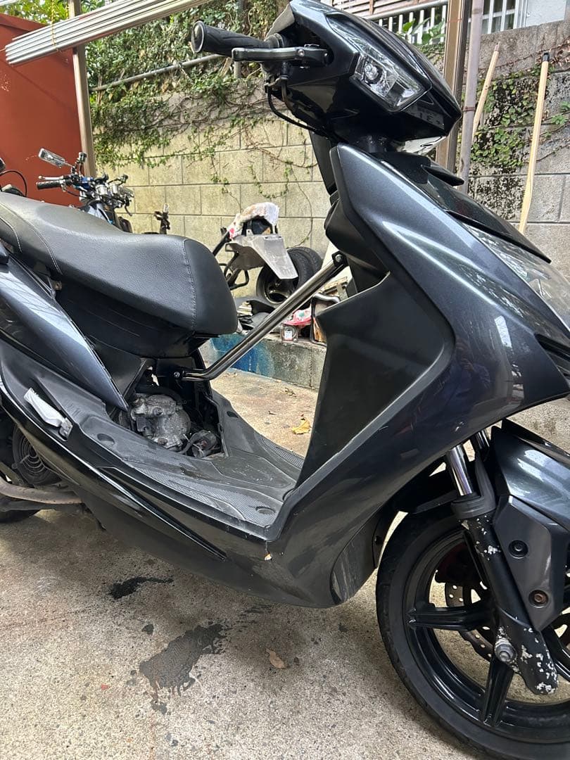 シグナスＸ　４型フレーム補強バーセンターバーワンオフシート対策品