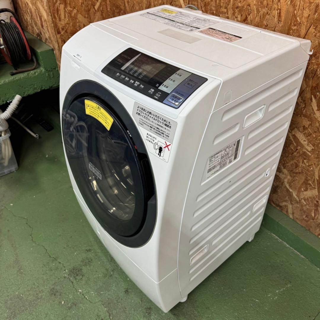 303★2018年製★日立　ドラム式洗濯機　10KG 熱乾燥　大型　大容量