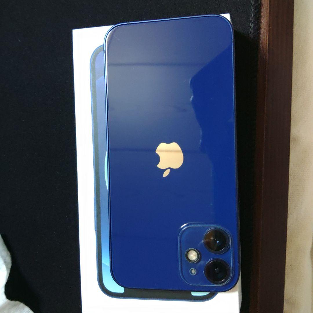 Apple iPhone 12 mini青色 本体