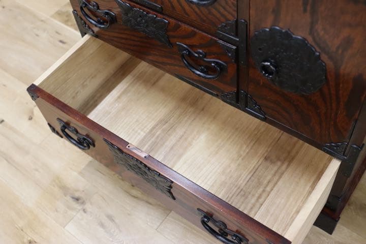 GMFK323○岩谷堂箪笥 車箪笥 チェスト 整理箪笥 和モダン 古民家 レトロ