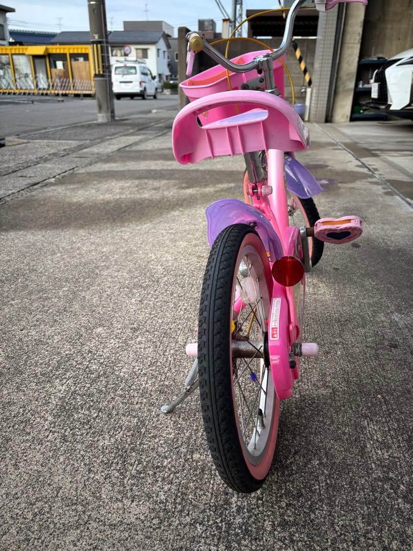 ディズニープリンセス 子供用自転車 ピンク