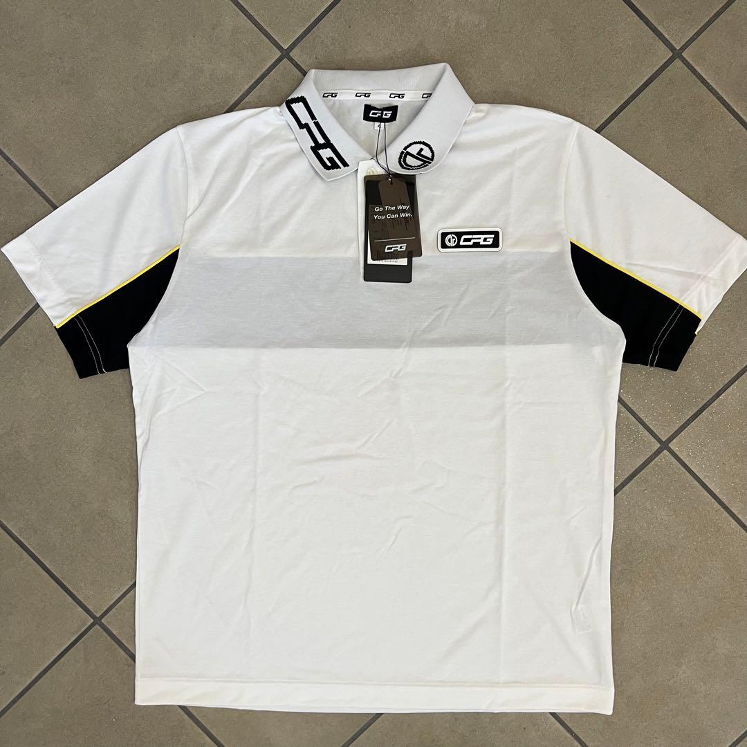 【新品】CPG GOLF シーピージーゴルフ　ポロシャツ　メンズ　4 XL