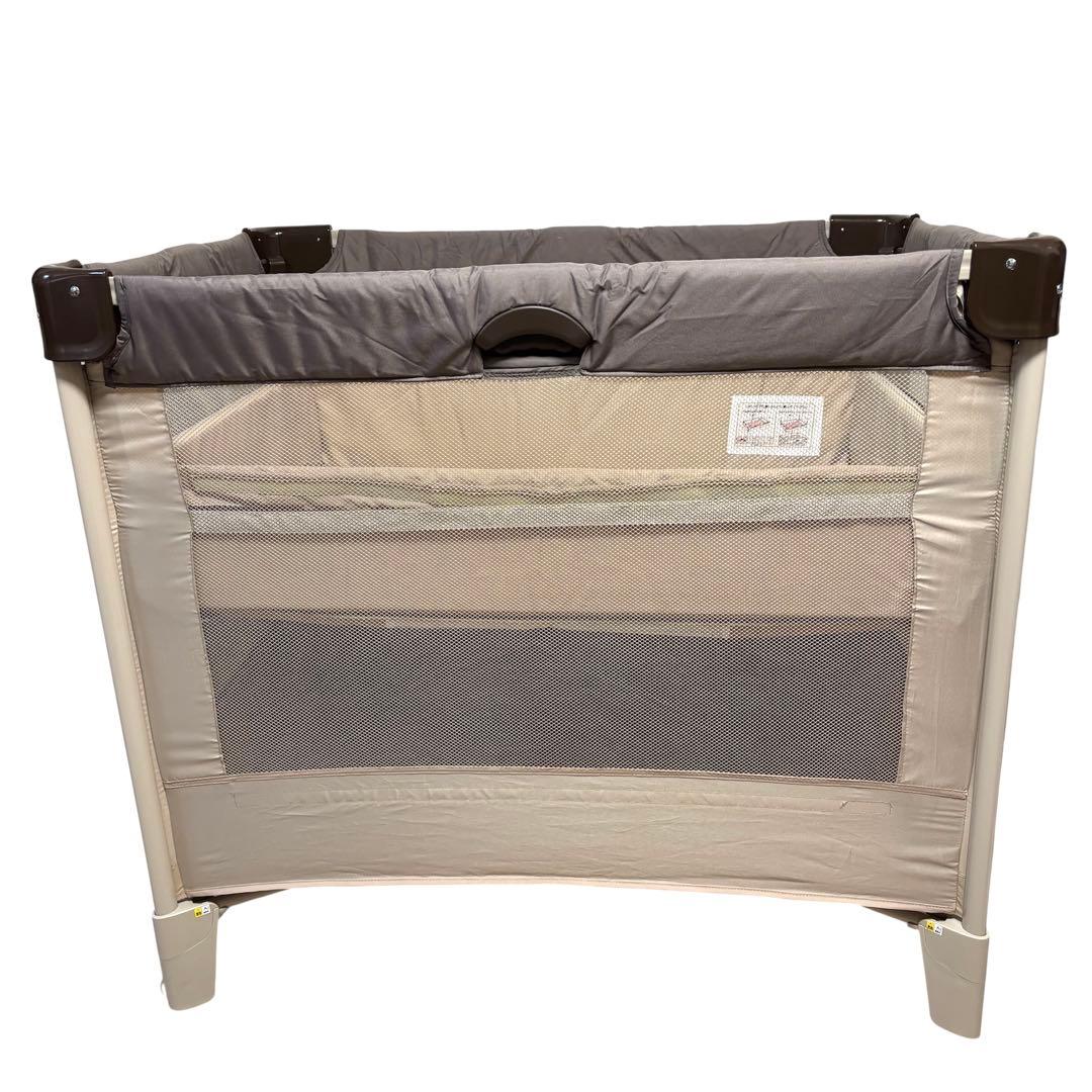 美品 アップリカ Aprica ココネル エアー ベビーベッド ココア BR