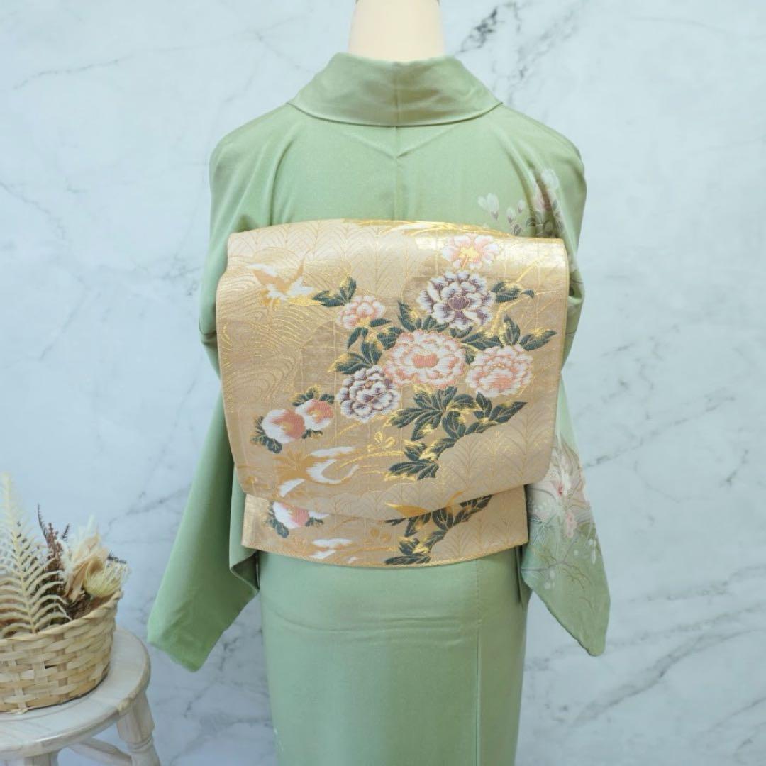 訪問着 フルセットa494 卒業式　入学式　お宮参り　七五三　結婚式