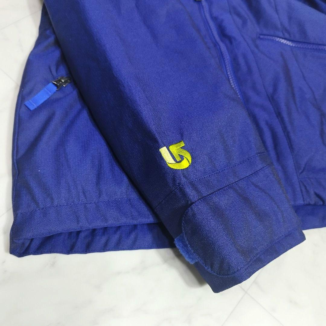 極美品　BURTON　スノボウェア　スキー　上着　ジャケット　青　S