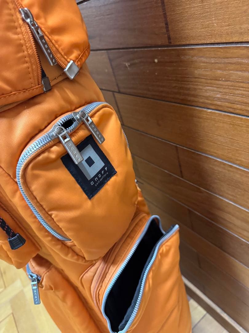 オノフ ONOFF キャディバッグ オレンジ