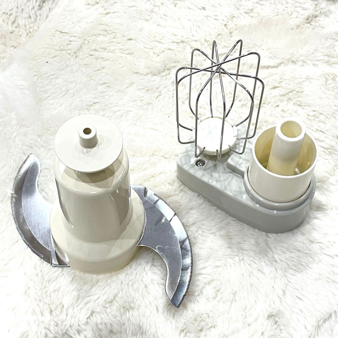 極美品　20年　アムウェイ　フードプロセッサー ケース付オプションパーツセット