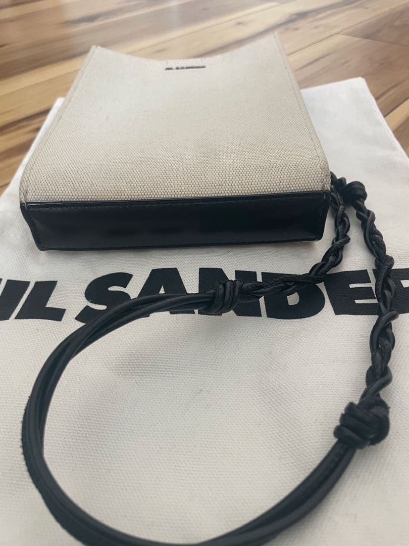 JIL SANDER ベージュ ショルダーバッグ