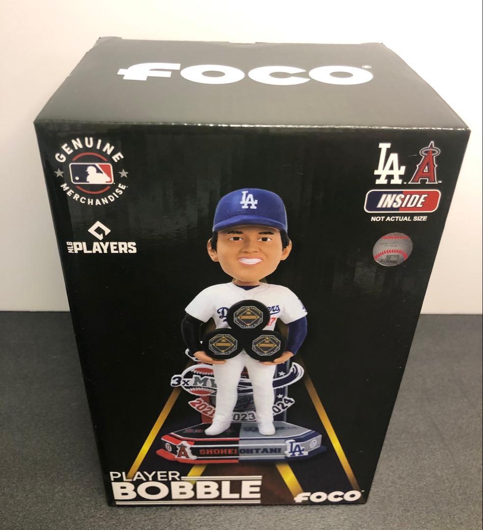 【大谷翔平】 MVP×3 記念ボブルヘッド 217個限定！ドジャース 新品