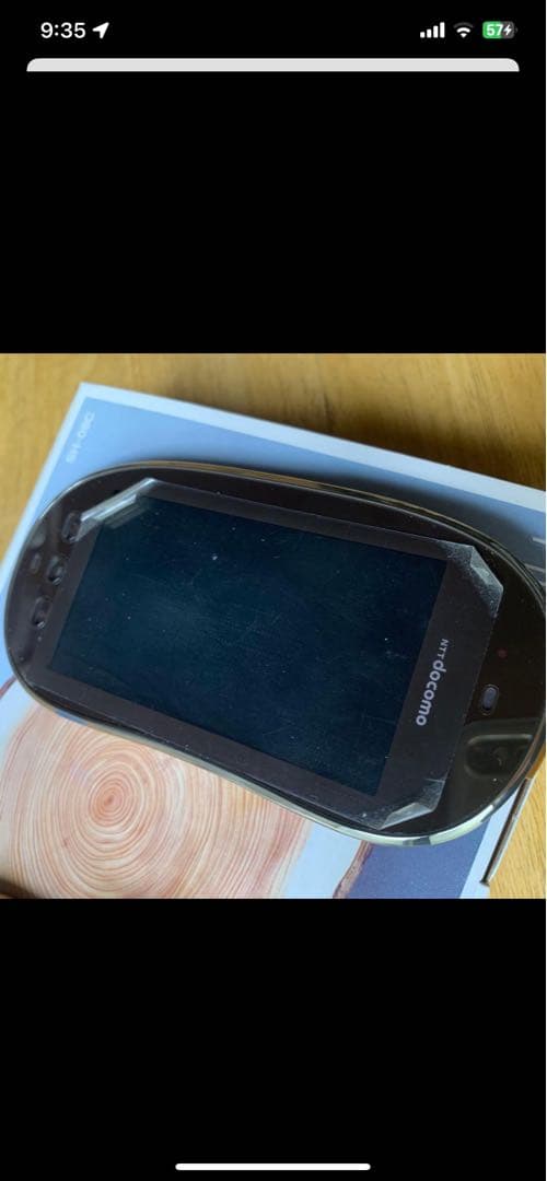 【ほぼ未使用品】　限定生産品　docomo TOUCH WOOD SH-08C