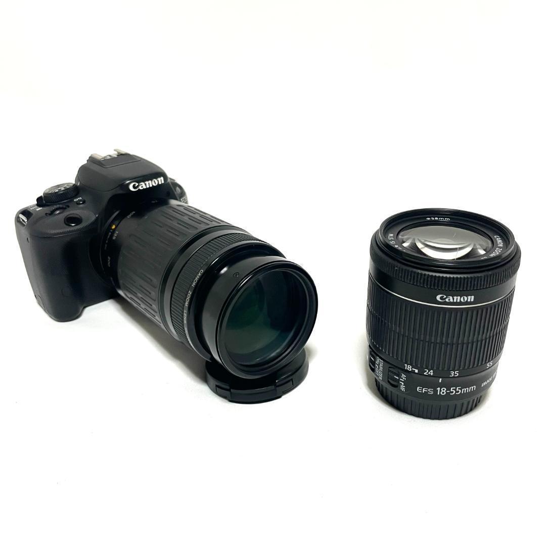 旅行もイベントにも❣️ Canon EOS Kiss X7 超望遠Wレンズセット