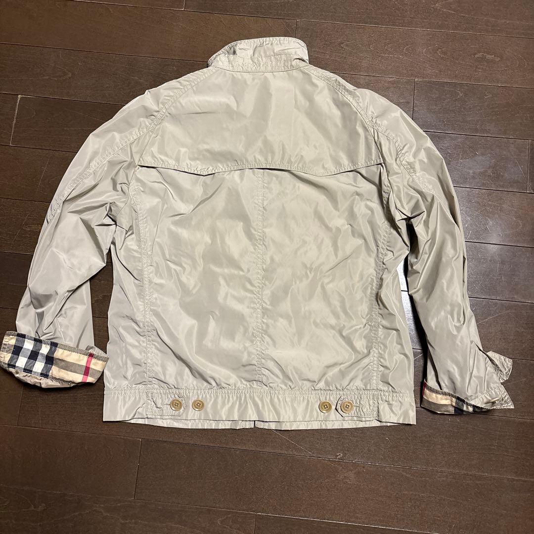 Burberry バーバリー・ロゴ付きナイロンジャケット・クリーニング済