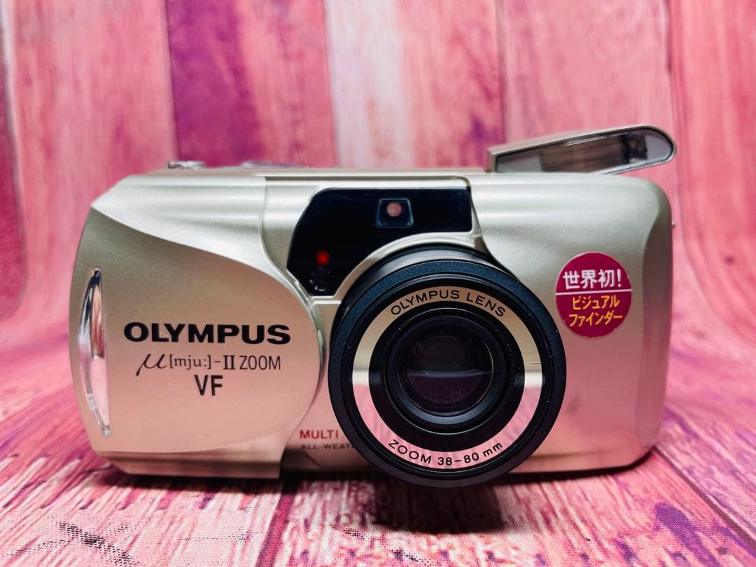 説明書付き OLYMPUS オリンパス μ mju II コンパクト