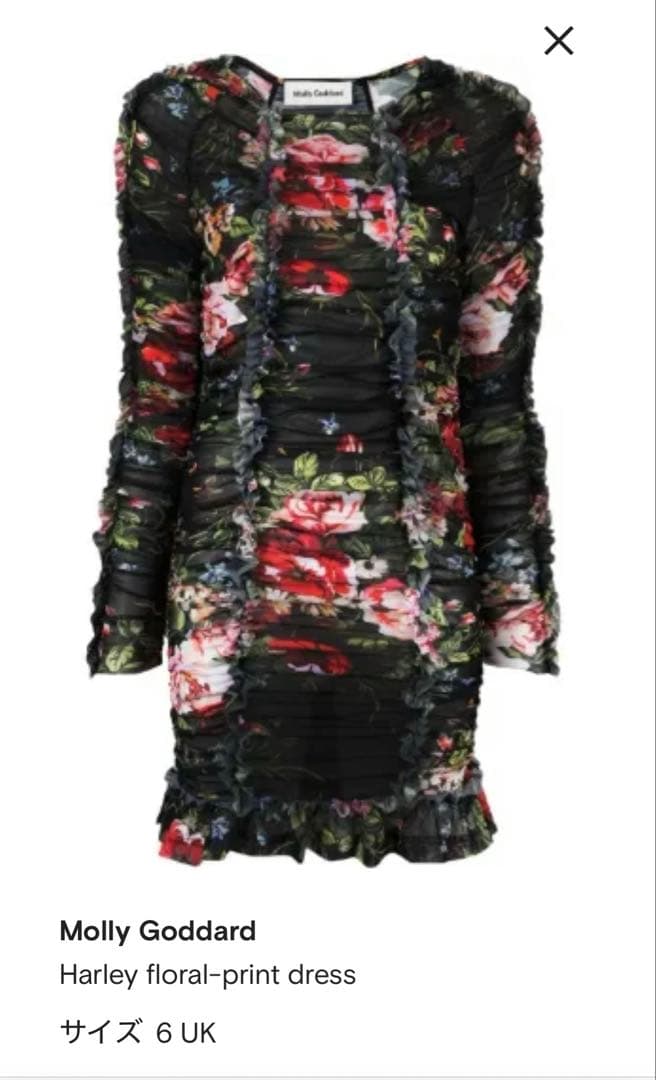 Molly Goddard メッシュドレス
