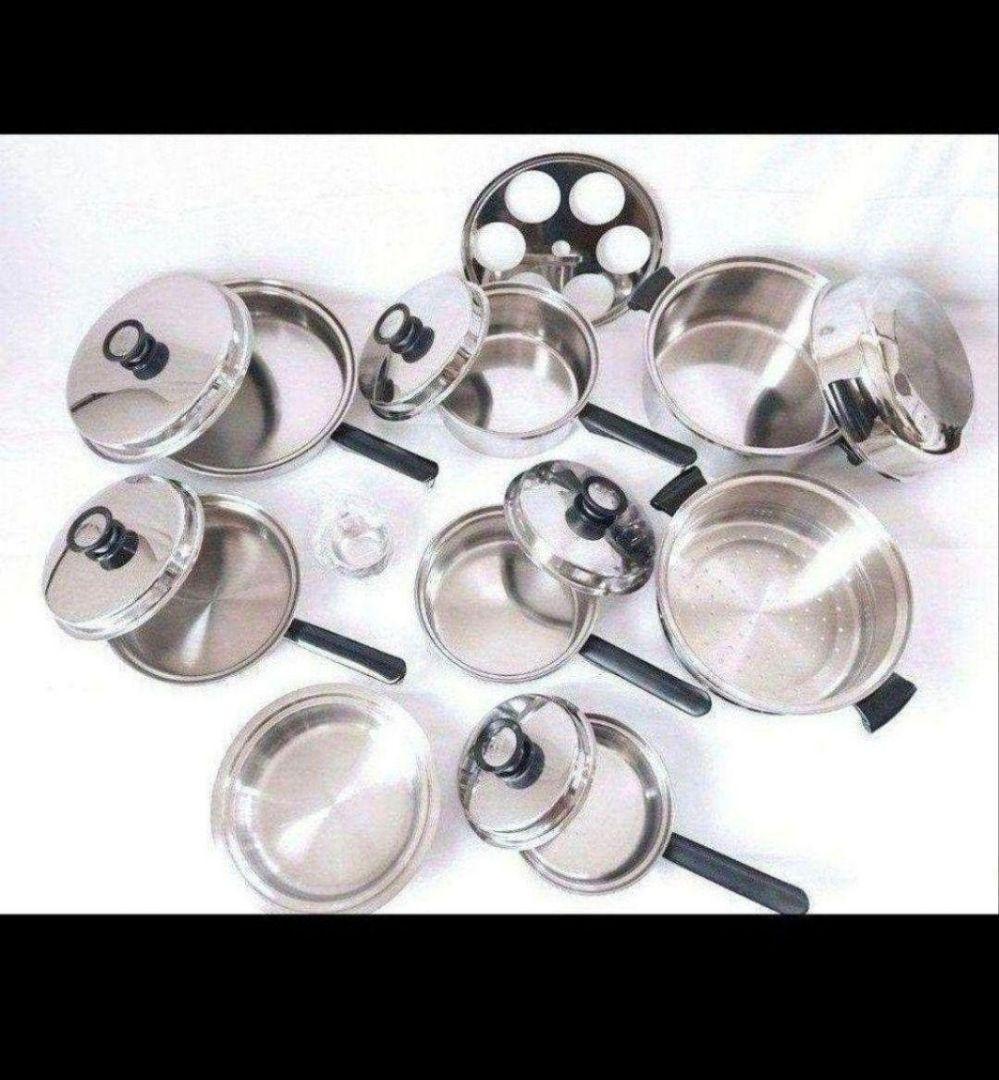 アムウェイ 21ピースセットと フードプロセッサー インダクションレンジ@