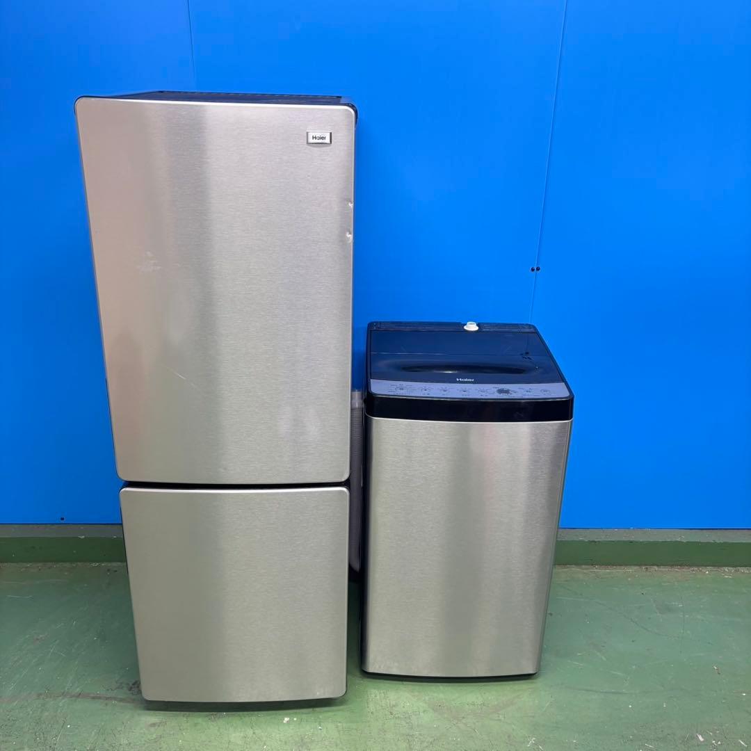 664 ハイアール 2025年　冷蔵庫　洗濯機　セット　小型　一人暮らし　2ドア