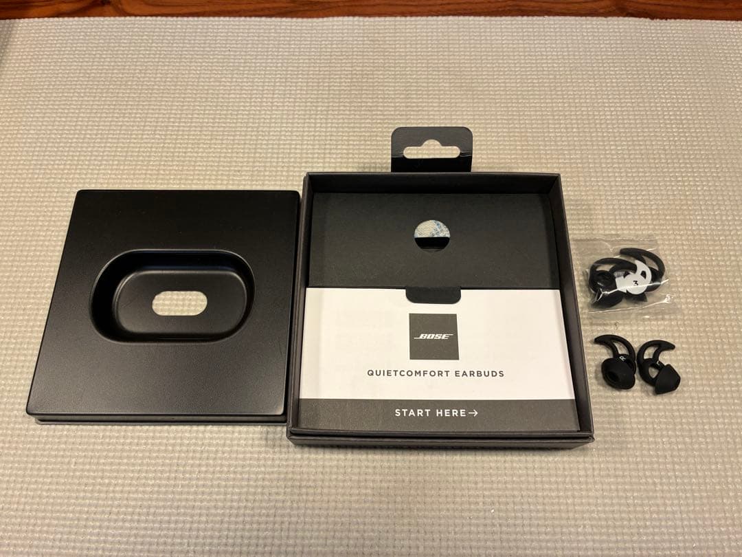 【美品】＜BOSE＞QUIET COMFORT EARBUDS ブラック