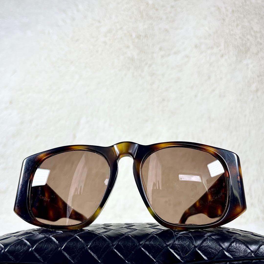 CHANEL　サングラス　91235　ブラウンレンズ　べっ甲柄フレーム