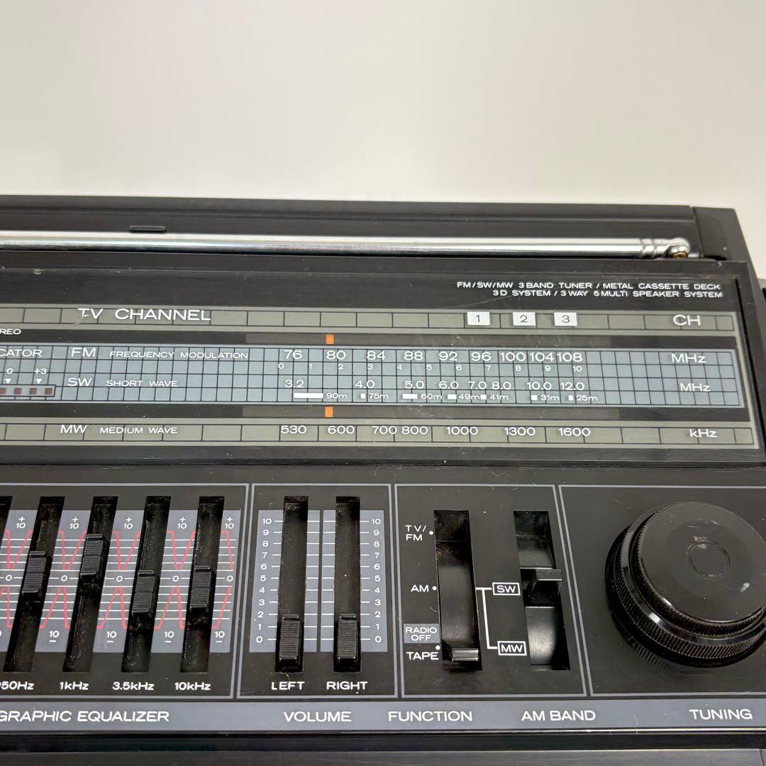 ★現状品★ HITACHI 日立 メタル対応ラジカセ TRK-7620