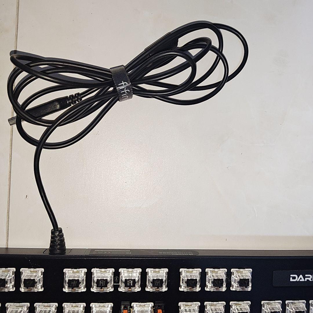 DAREU 緑 LK175 黒軸 RGB 単色 ゲーミングキーボード