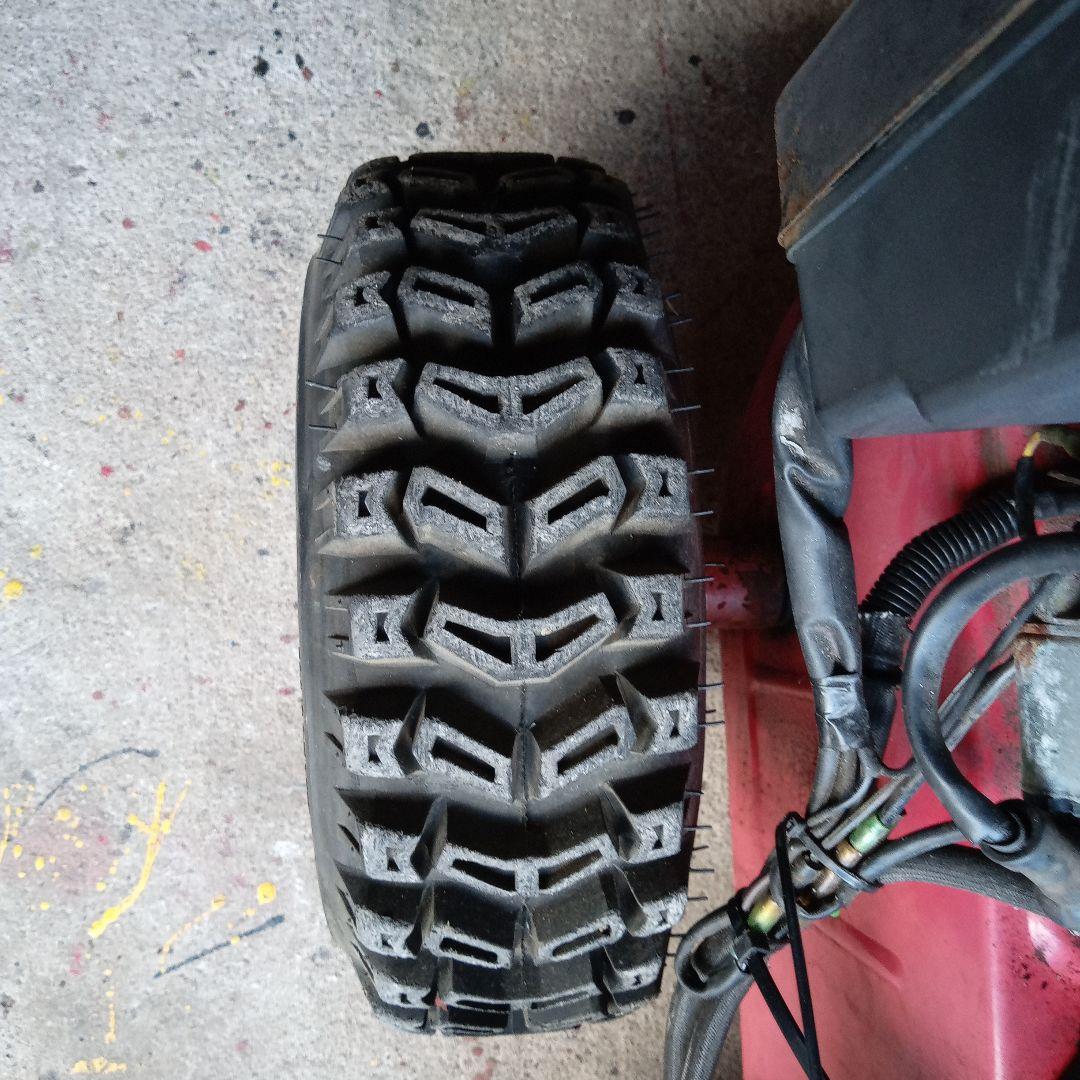 除雪機 ガソリンエンジン 赤　196CC