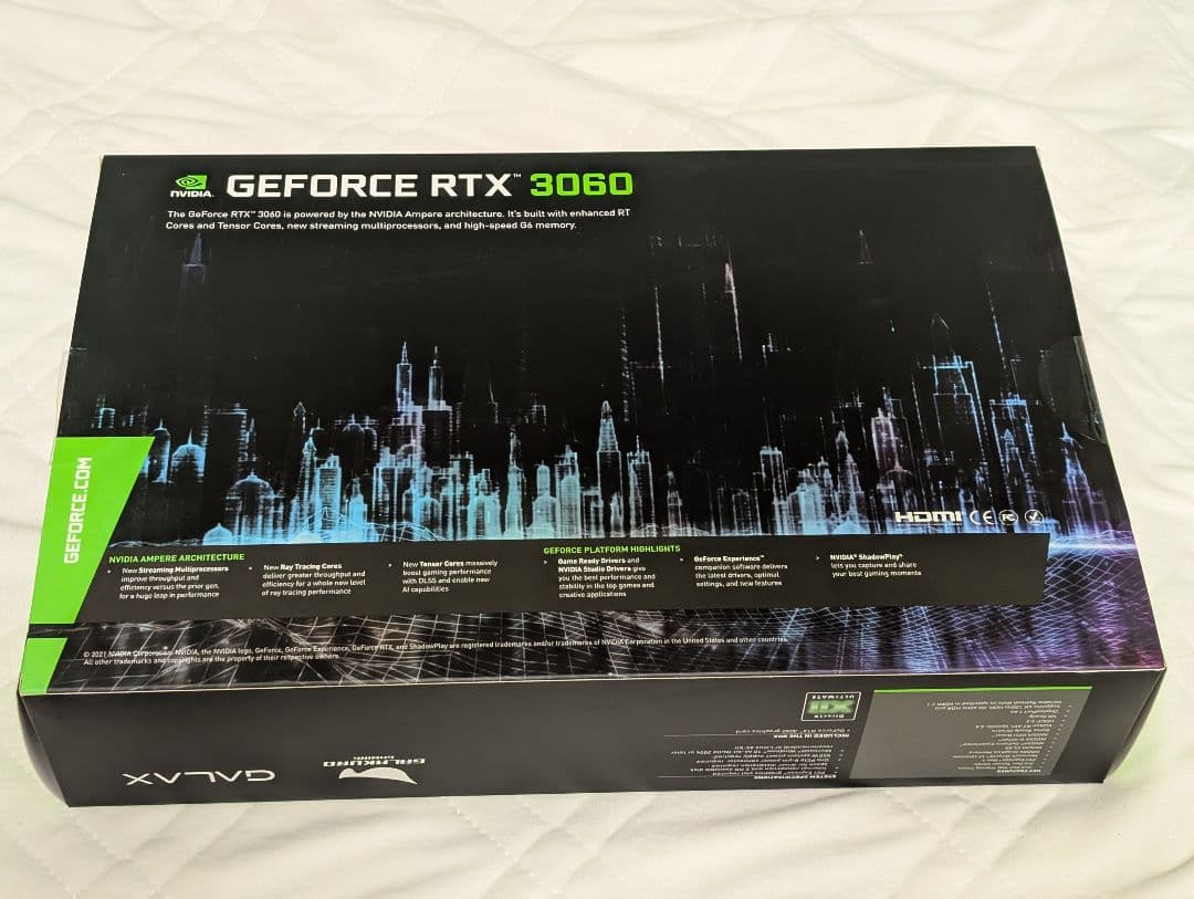 玄人志向 GeForce RTX 3060 12GB
