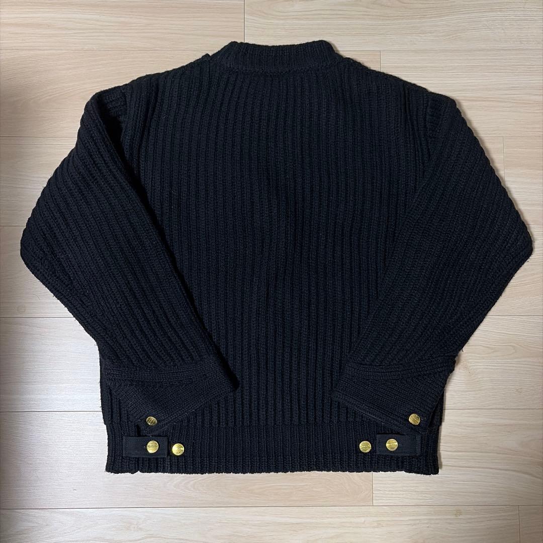 sacai Carhartt WIP ニット プルオーバー デトロイト 黒 2