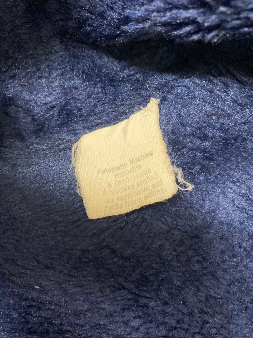 ヴィンテージ ナイロンコーチジャケット 刺繍 Firestone ネイビー