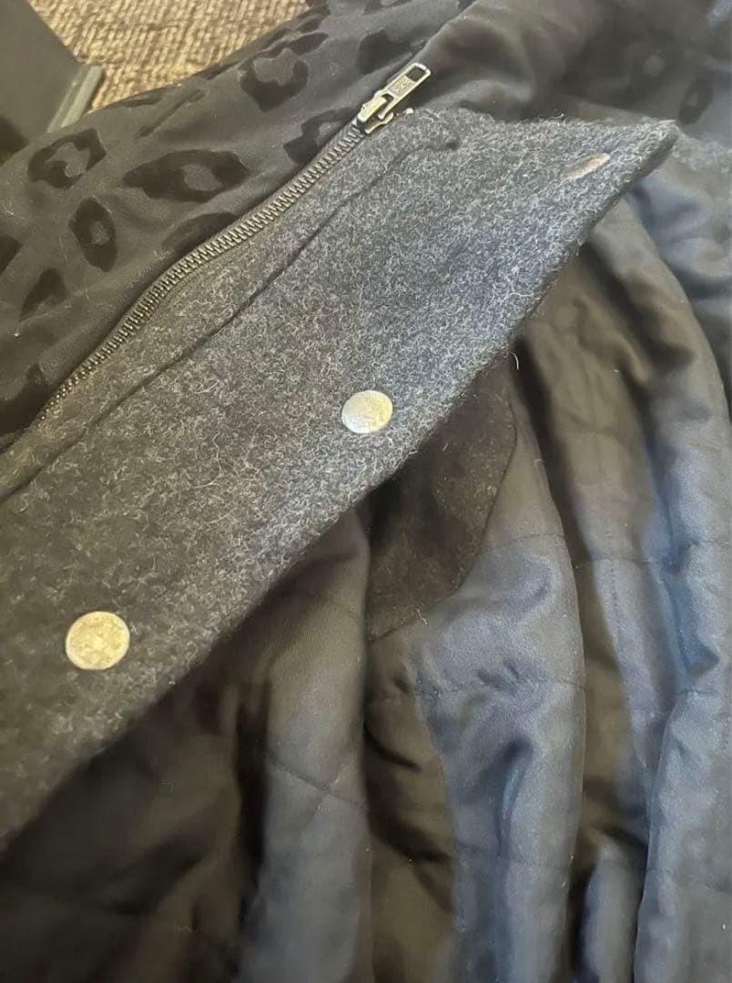 ⭐️⭐️希少◆未使用◆ 定価70000円◆PYRUSレザー付き2wayコート