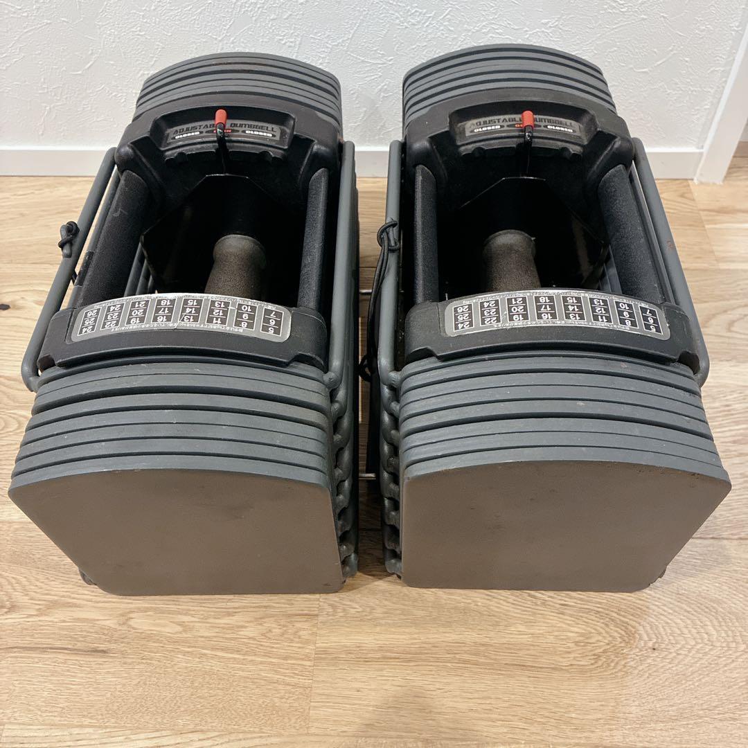 ② ADJUSTABLE DUMBBELL 26kg 可変式ダンベル 筋トレ