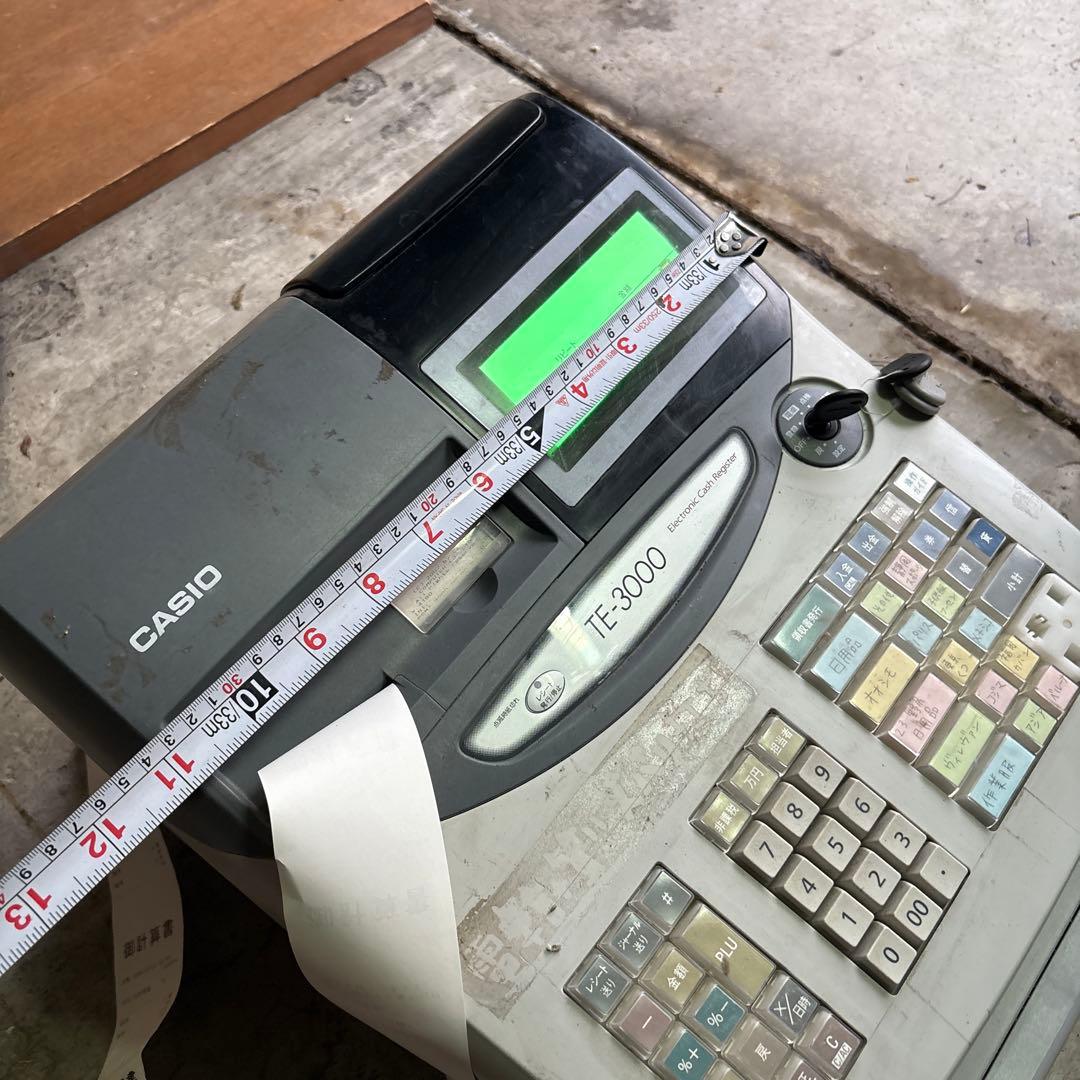 カシオTE-3000レジスター