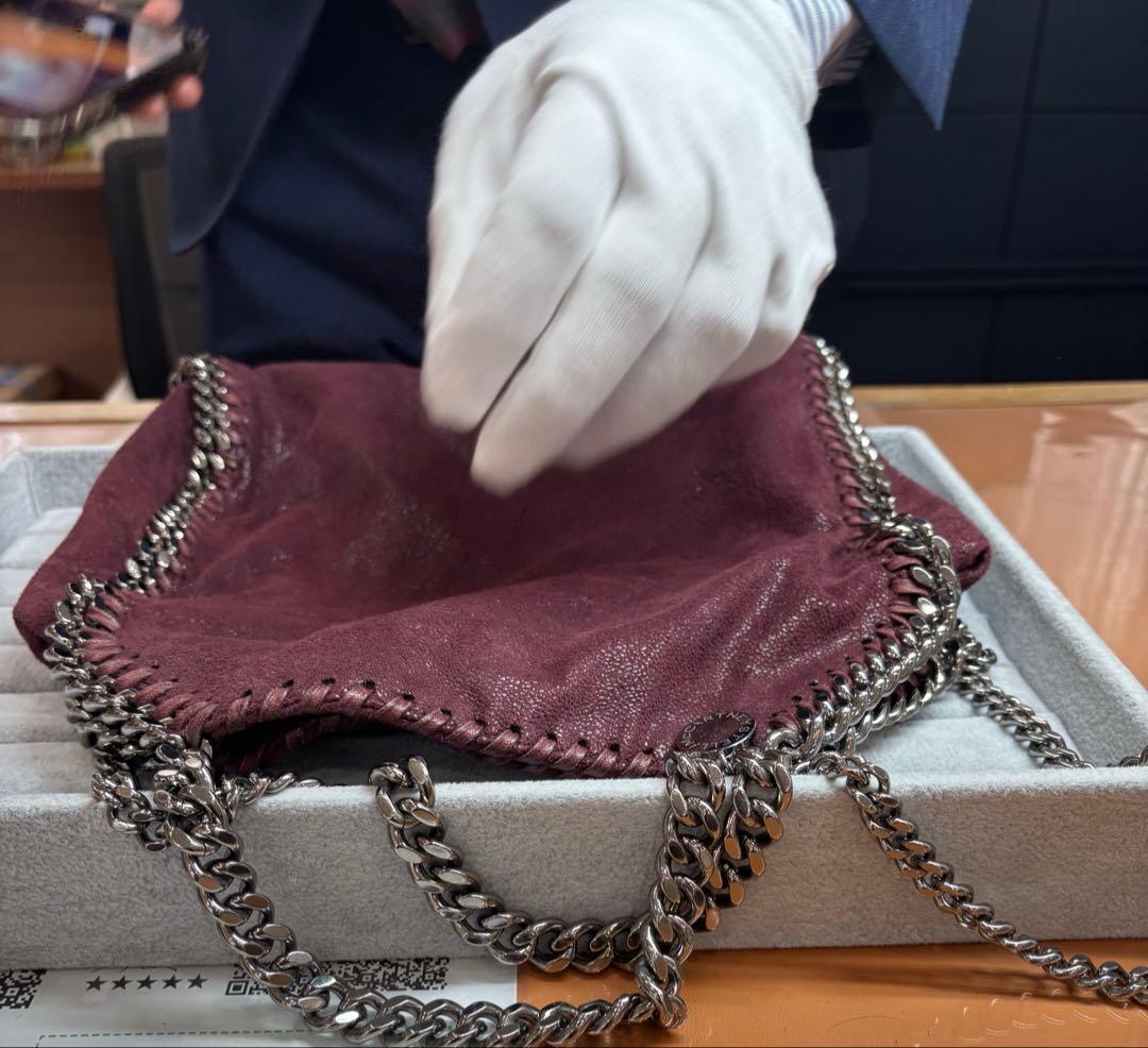 ステラ マッカートニー　ファラベラ シャギーディア トートバッグ