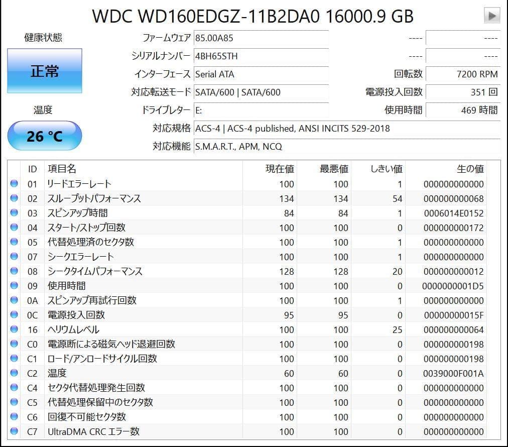 Western Digital 3.5インチHDD 16TB
