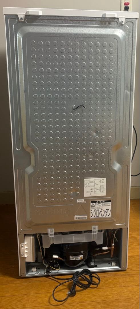 ツインバード 146L 2ドア冷蔵庫（HR-F915W）