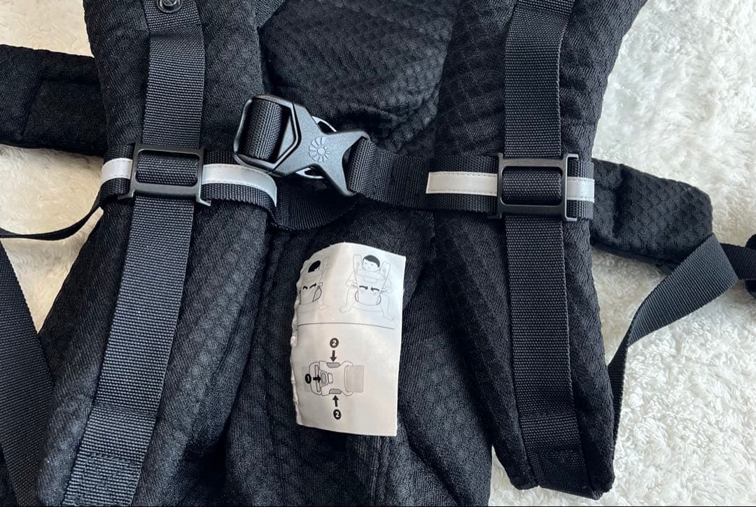 美品　 エルゴベビー　 抱っこ紐　 オムニブリーズ　 ブラック