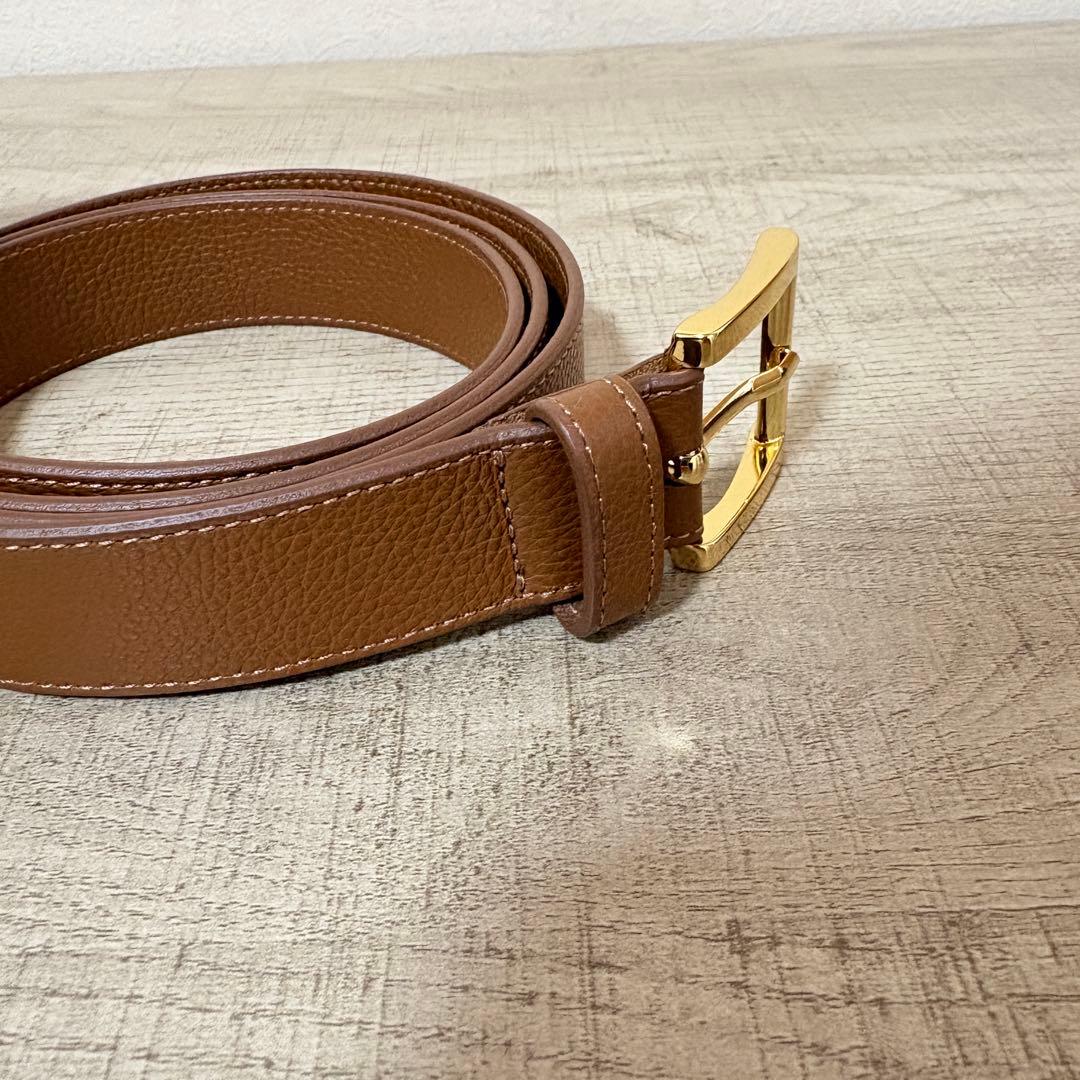 極美品 ATELIER AMBOISE アトリエ アンボワーズ レザー ベルト
