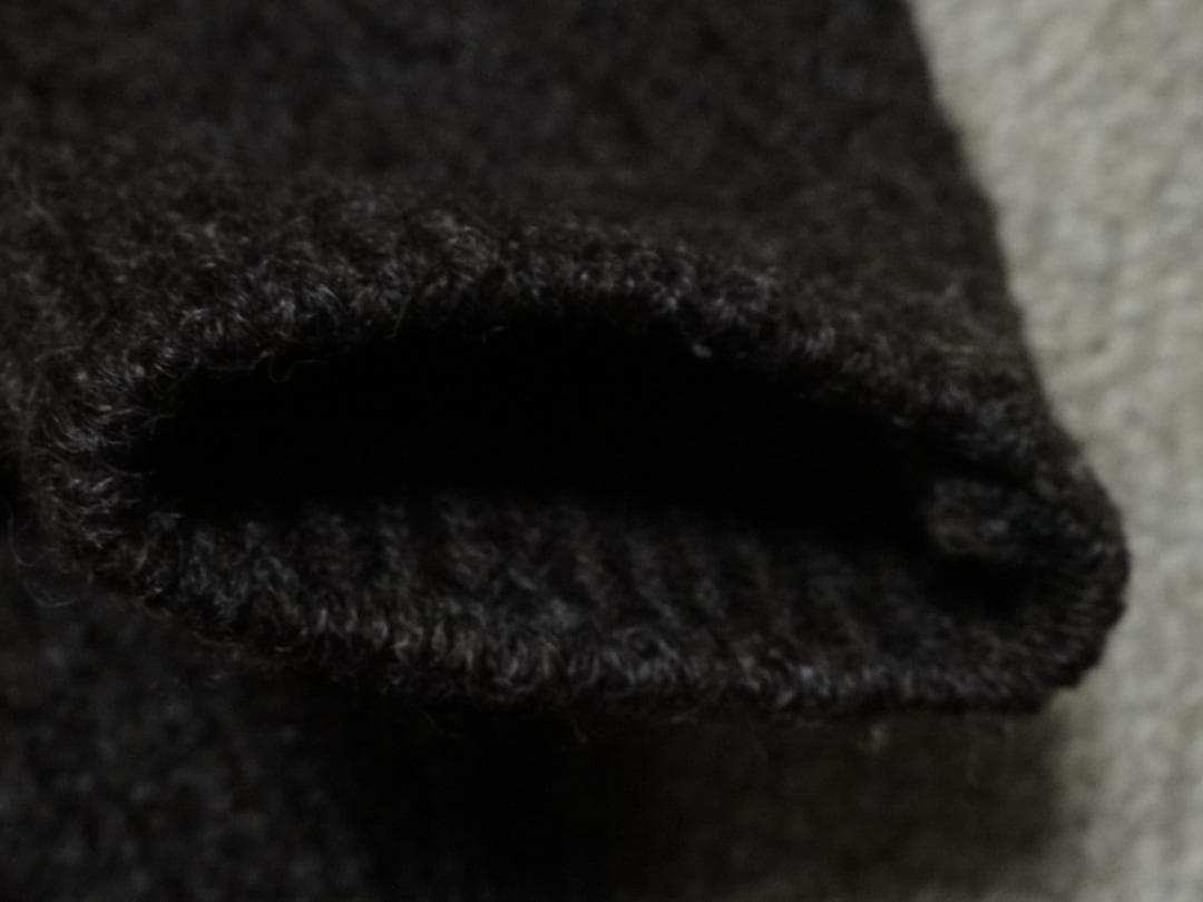 美品　ORVIS　アイルランド製　ケーブルニット　オービス　XL　厚手　茶系