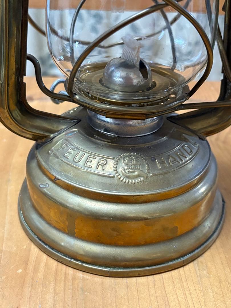 ライト・ランタン FEUERHAND276 STK Brass