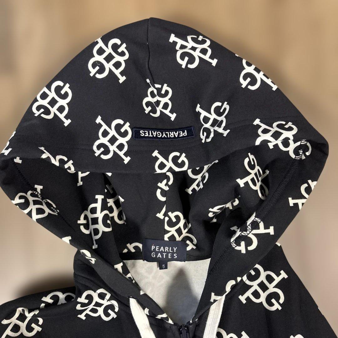 【美品】PEARLY GATES フード付きトレーナー サイズ5