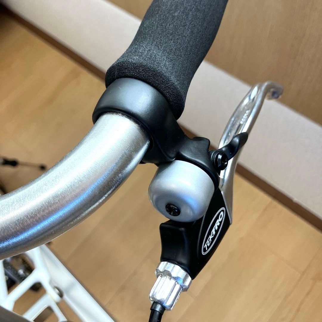 【美品】Carry me ８インチ折りたたみ自転車 シルバー