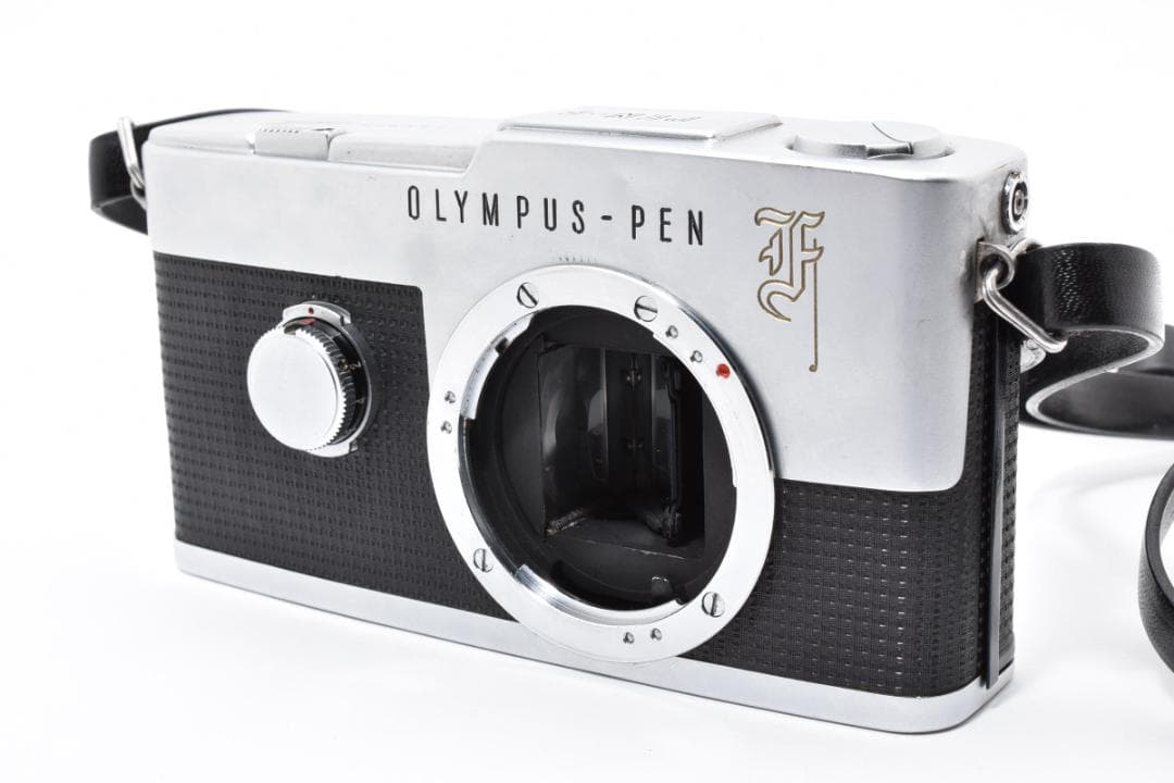 ★各部モルト張り替え済・美品★ オリンパス PEN-F ボディ #20746