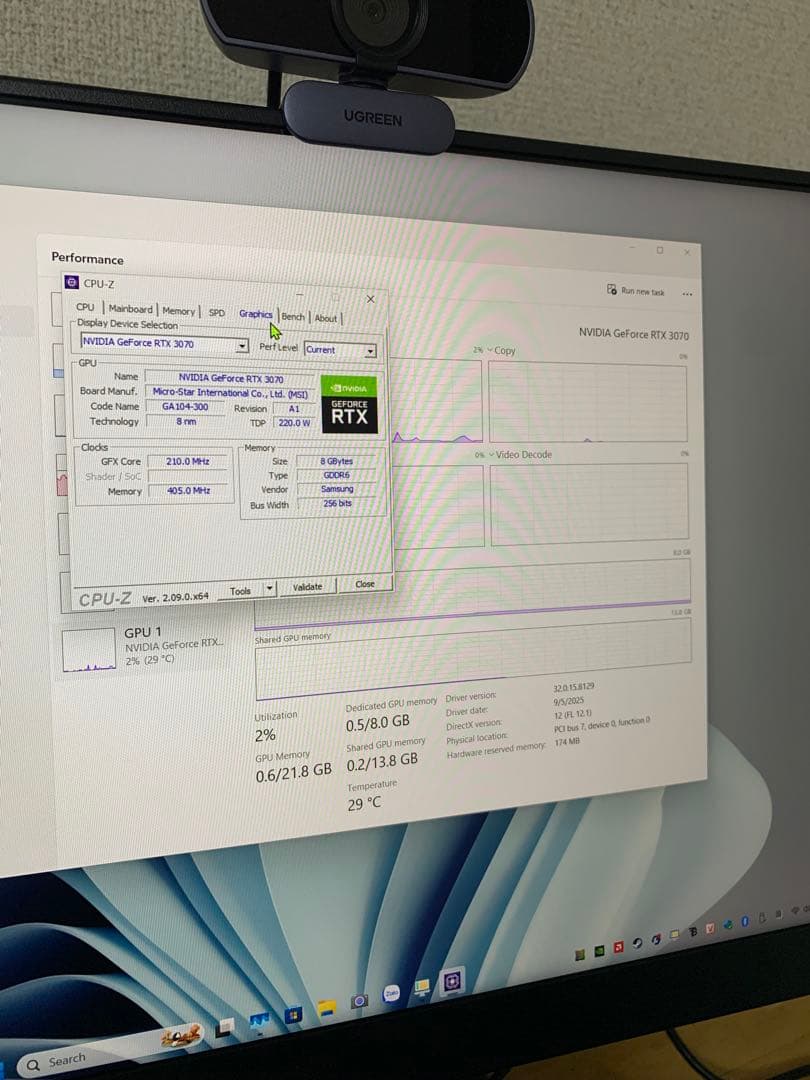 美品eGPU Breakaway Box 550+ RTX 3070 OC