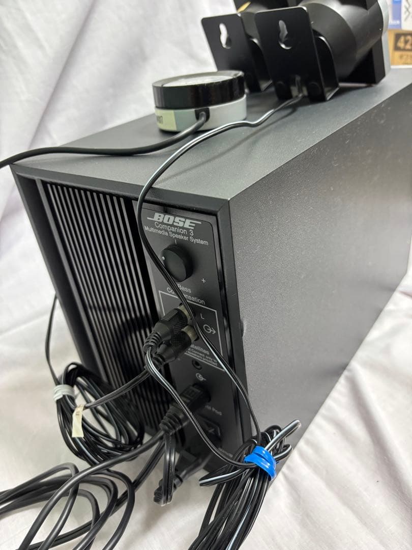 Bose スピーカー・ウーファーセット シルバー　ジャンク