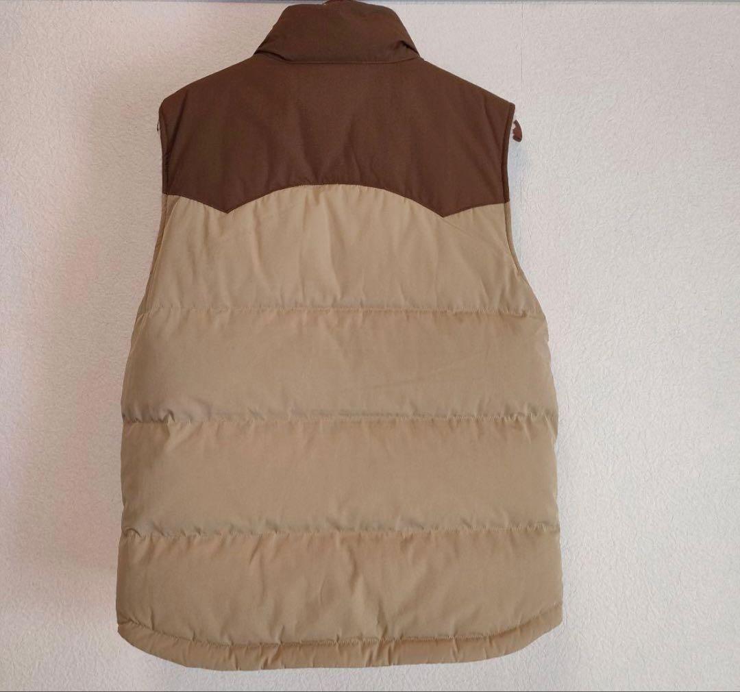 希少 patagonia パタゴニア メンズ リバーシブル ダウンベスト 美品