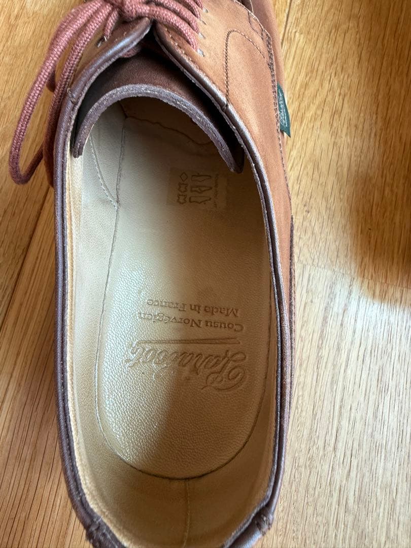 paraboot パラブーツ　シャンボード　キャメル×ホワイト