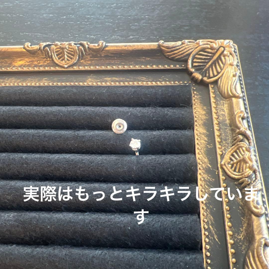 即日発送！確実正規品刻印入り鑑定済みティファニー プラチナ ダイヤモンドピアス